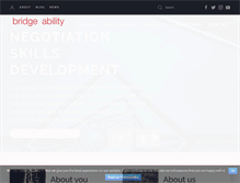 Tablet Screenshot of bridge-ability.com